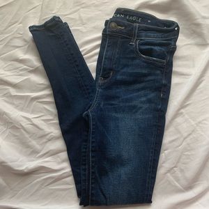 american eagle dark wash jeans
